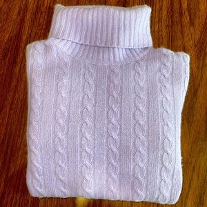 JCrew Women’s Sweater, Marino Wool/Cashmere Blend, M, Periwinkle